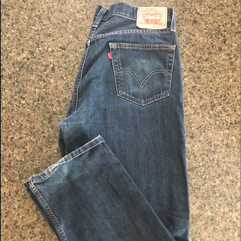 Levis 505 regular fit jeans 36/32